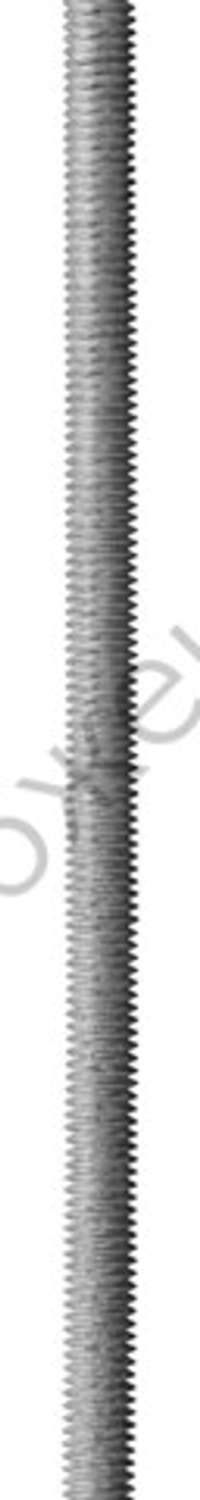 ЗУБР DIN 975 кл. пр. 4.8, М12 x 2000 мм, резьбовая шпилька, цинк, 1 шт (4-303350-12-2000)