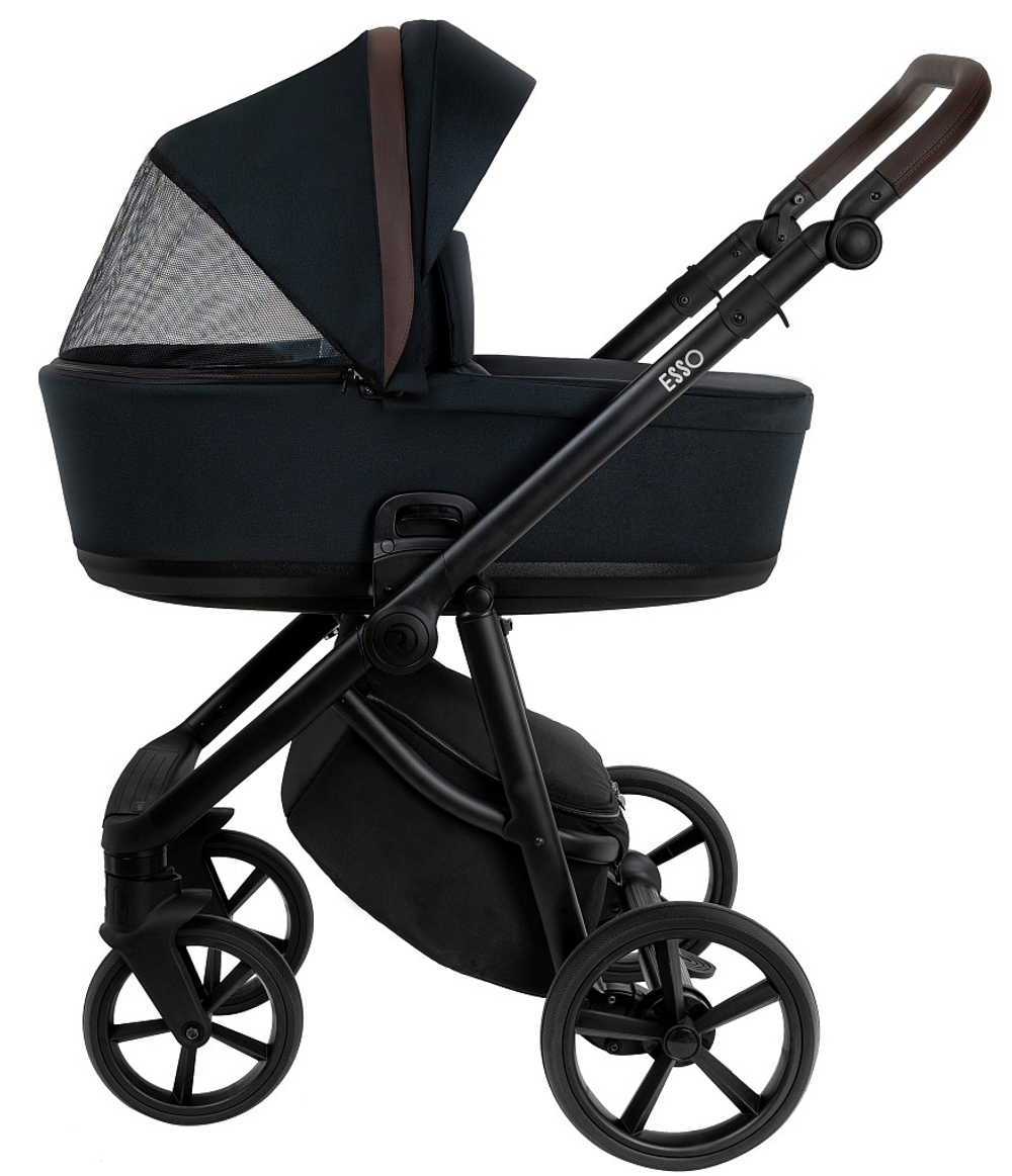 Детская коляска Roan Esso 2 в 1 ESS111/1 Caviar/Black