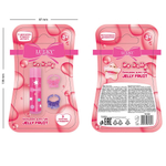 Бальзам для губ детский цв.красн.,3,4гр,2 колечка, ягодный десерт Т27258 Lukky