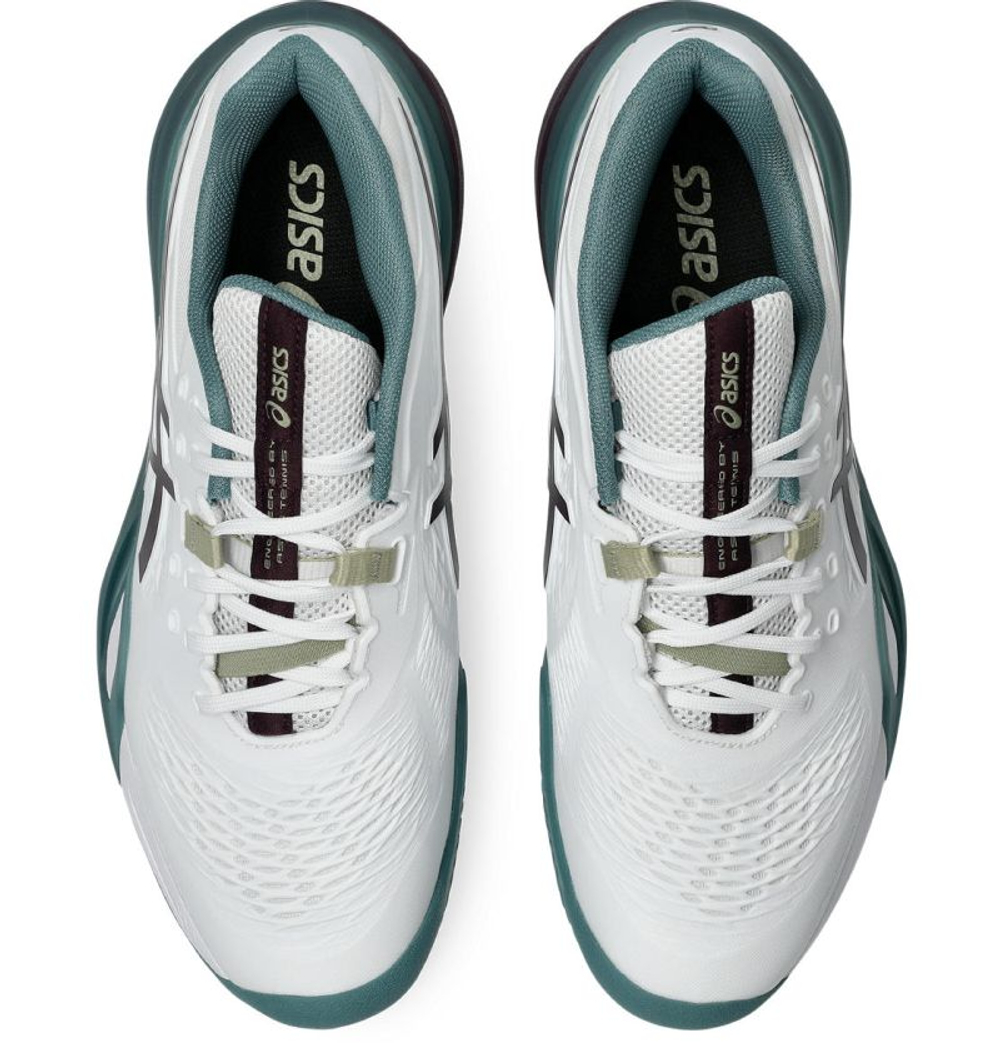 Теннисные кроссовки Asics Gel-Resolution X Clay - white/dark aubergine