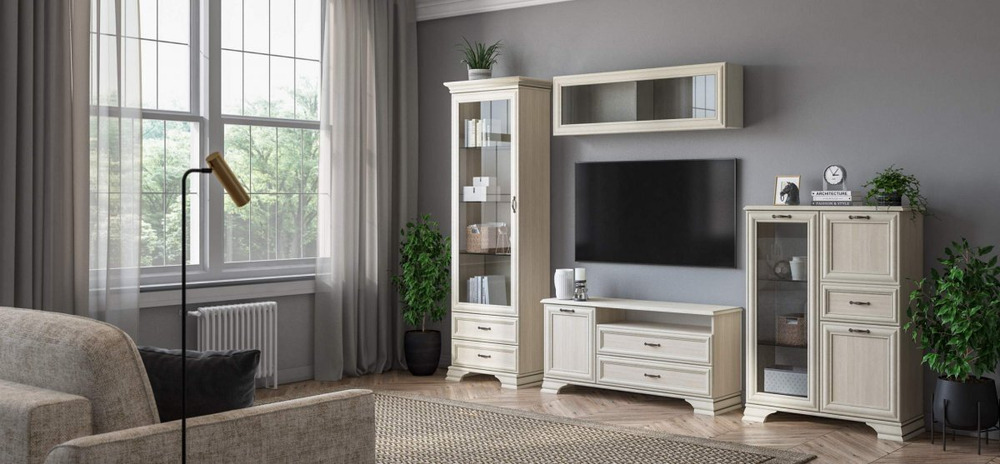 Полка навесная 1V TIFFANY