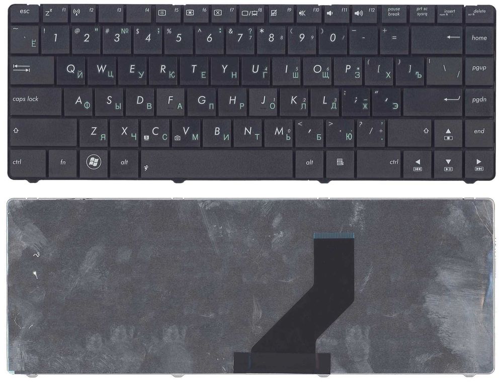 Клавиатура для ноутбука ASUS K45, K45D (ЧЕРНАЯ)