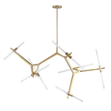 Подвесная люстра 14*G9 10399/14 GD золото Agnes LOFT IT