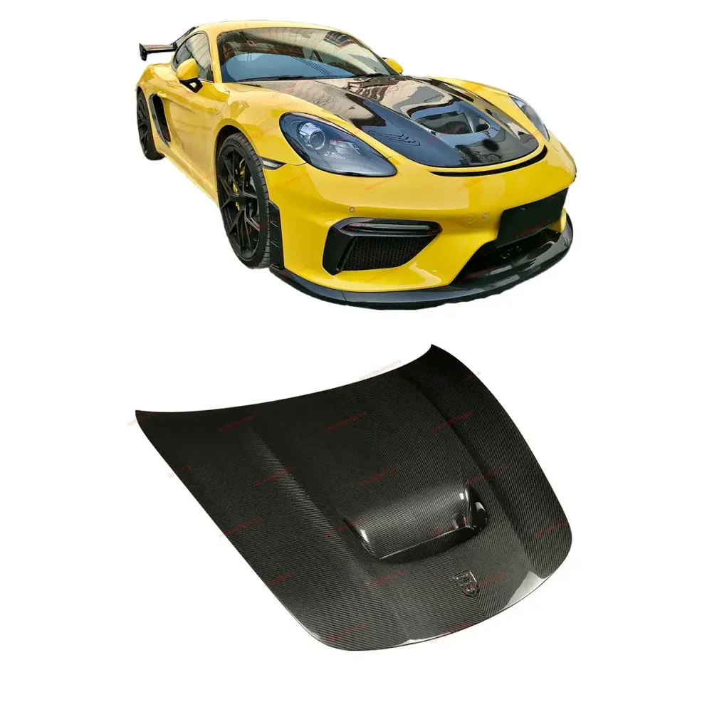 Карбоновый капот для Porsche 718 982 Cayman/Boxster 2016+ Порше