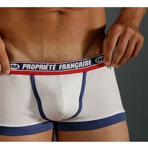 Мужские трусы хипсы Aussiebum Patriot Property of  France White