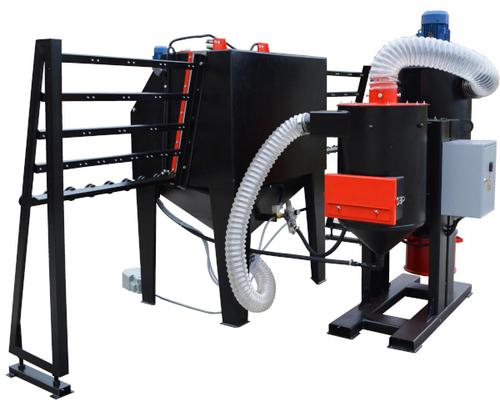 Пескоструйная кабина для очистки стекла PST КСО-110-И-С-ФВ-М