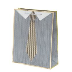 GAEM Пакет подарочный M (бумага 210г/м2, блок микс 12шт), L26 W10 H32 см, 4в.