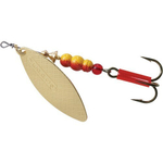 Блесна для рыбалки вращающаяся AGLIA LONG 2, Black