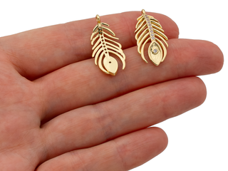 Подвеска Перо, 25,5мм