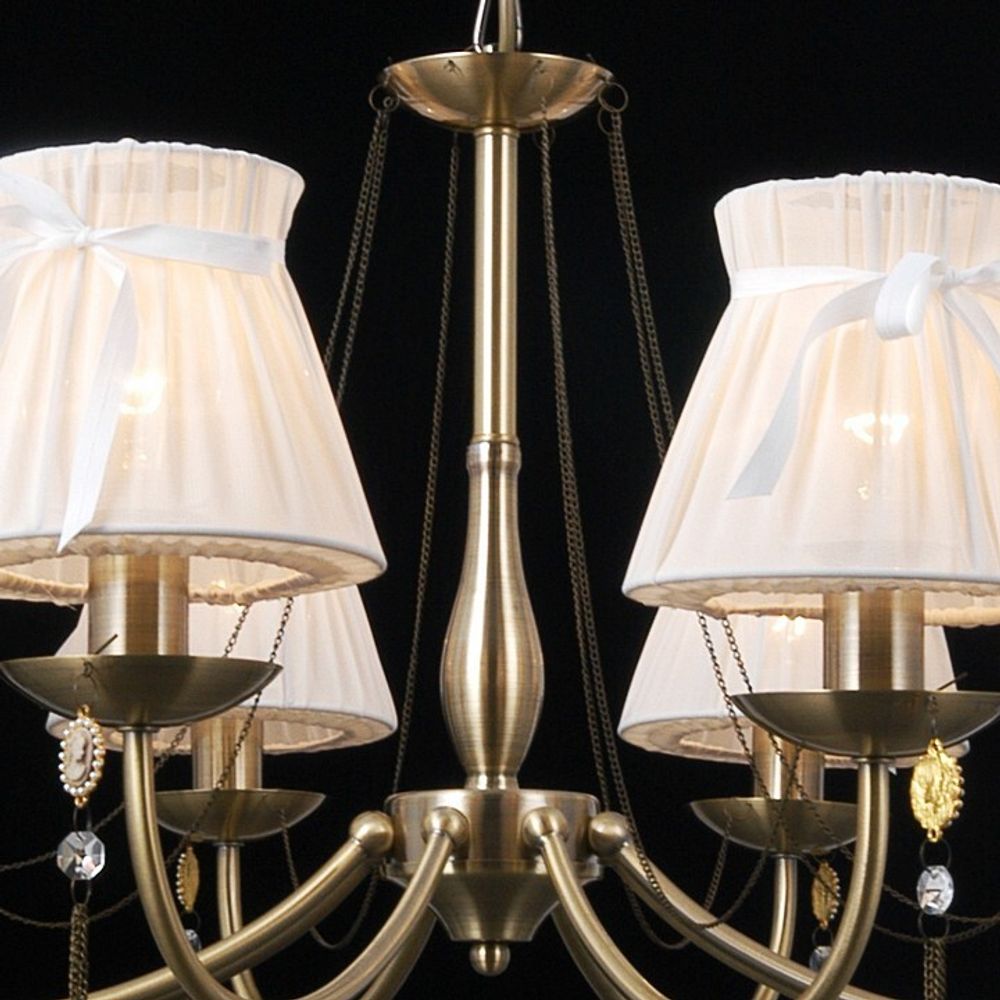 Подвесная люстра ILLUMICO IL0023 IL0023-8PSQ-24 AB CASTOR