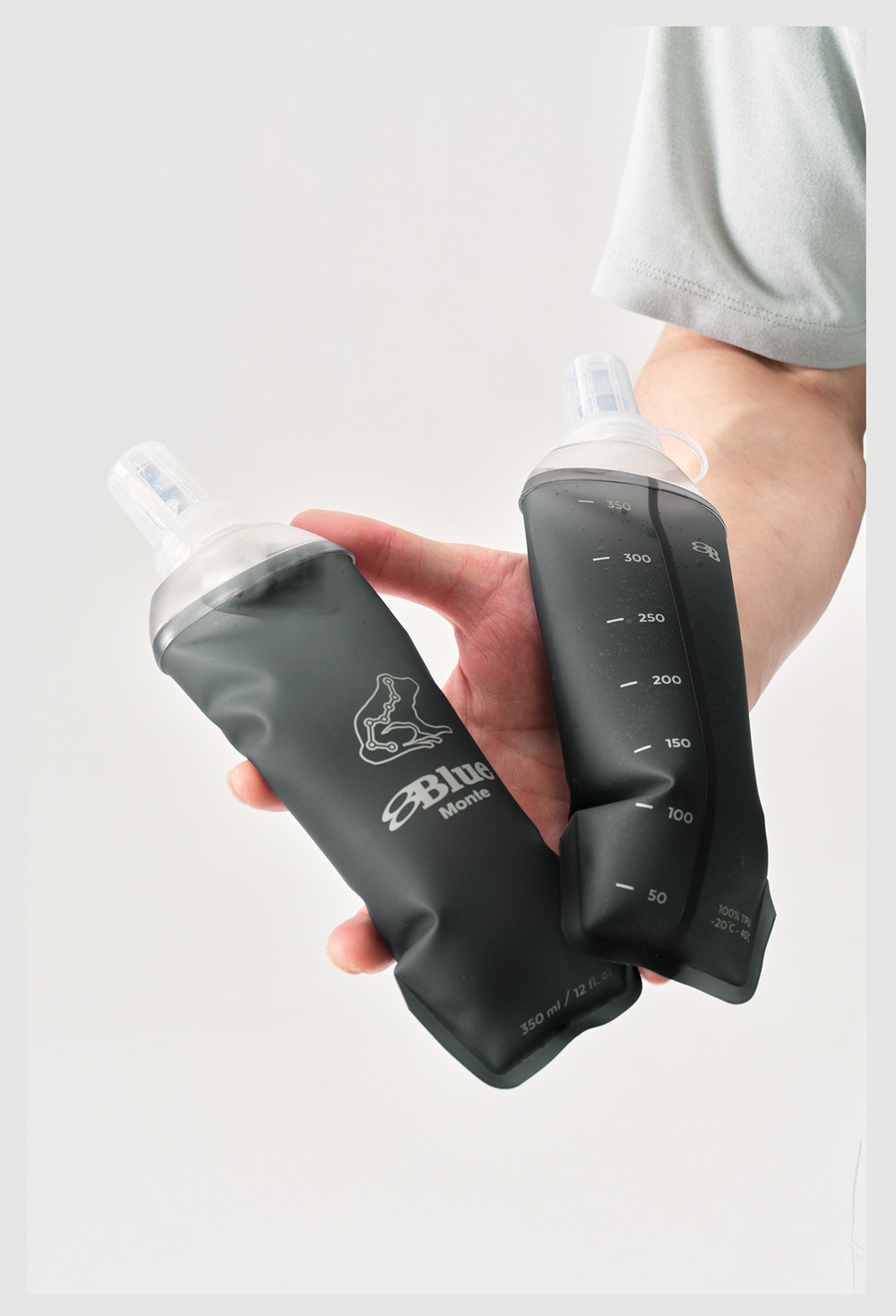 Бутылка Nothomme BlueMonte Frogaero черный 350ml