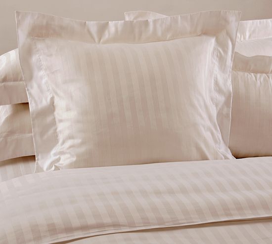 Евро комплект постельного белья Профитроли Страйп-сатин