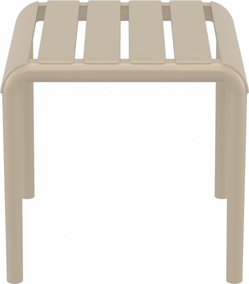 Столик пластиковый журнальный Siesta Contract Paris Side Table, бежевый