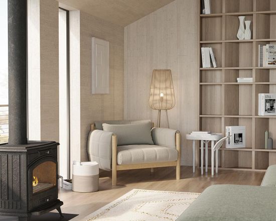 Торшер vinger, 135 см, бежевый