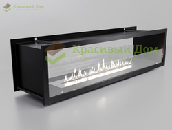 Сквозной биокамин 1500