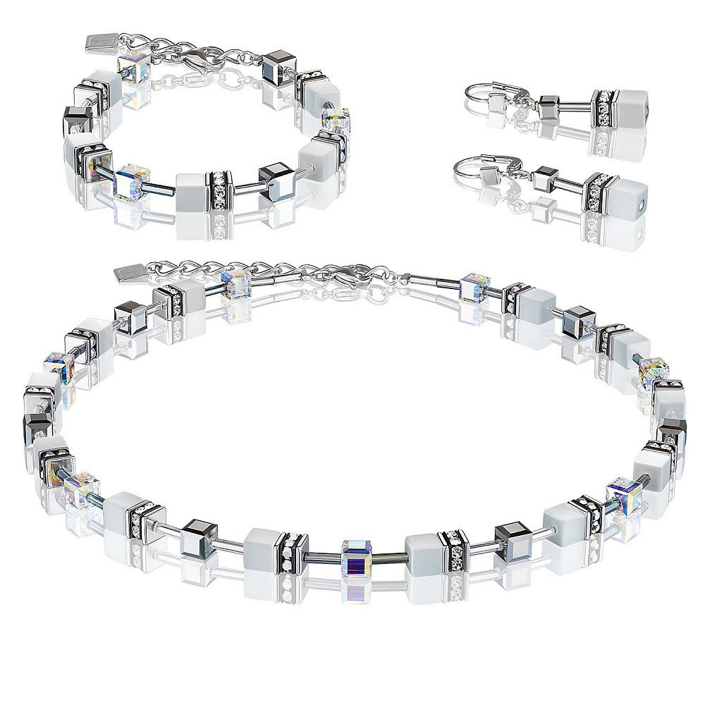 Серьги Coeur de Lion 4020/20-1400 цвет белый, серебряный