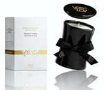 Массажная свеча Titillating Massage Candle - 120 мл. (Цвет: черный)