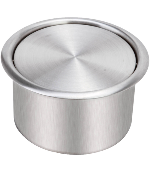 Контейнер для мусора для столешницы нерж. сталь NOFER 09008.S матовый