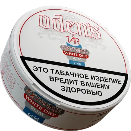 Жевательный табак "ODENS TAR" Cold Dry Slim 13г. (М)