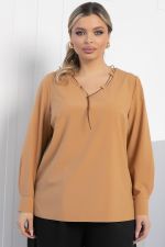 Блуза Свободный вечер (песочная) Б12795-15М LT Collection