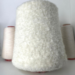 27890 - MF Sesia; 36% baby альпака, 14% меринос, 50% п/а; 260м/100гр; Букле; цвет: белый