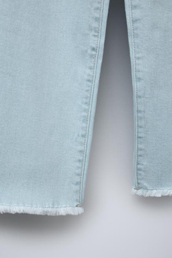 ZARA ДЖИНСЫ MARINE, ГОЛУБОЙ