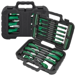 Отвертки в комплекте с битами, набор 58пр. RockFORCE RF-7058C