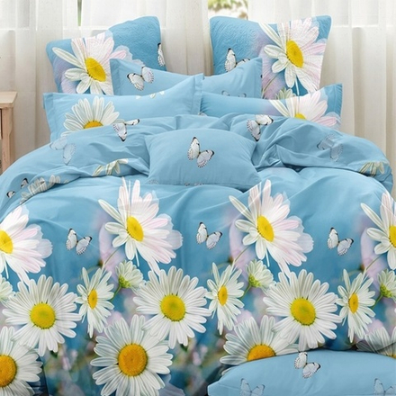 Комплект постельного белья "П37. 1161", поплин, 100% хлопок, Россия.