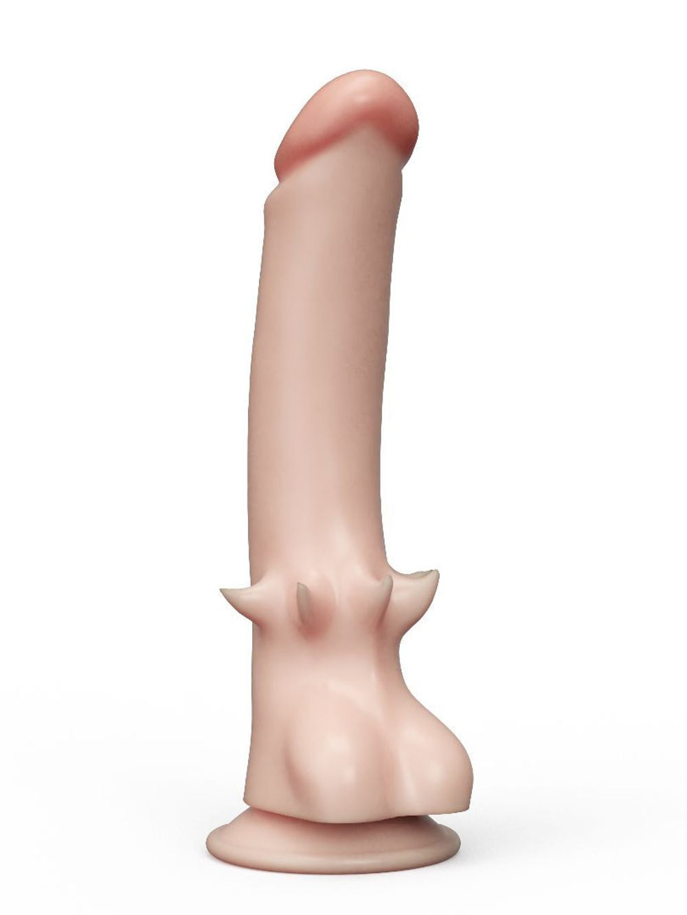 Фаллоимитатор REAL Standard на присоске - 20,5 см. (Цвет: телесный)