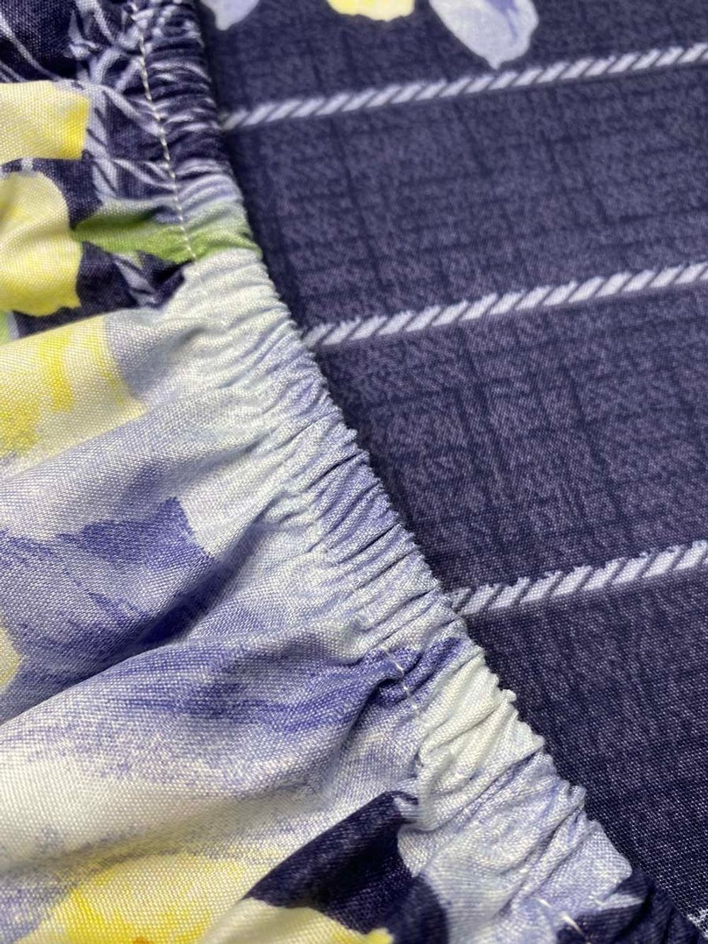 Постельное белье полисатин Simple House "River" 1,5-сп Наволочка 50x70 см 1 шт Простынь на резинке 90x200 см Пододеяльник 145x215 см