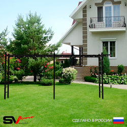 Уличная шведская стенка Sv Sport рукоход х 2 У50500 (Турник)