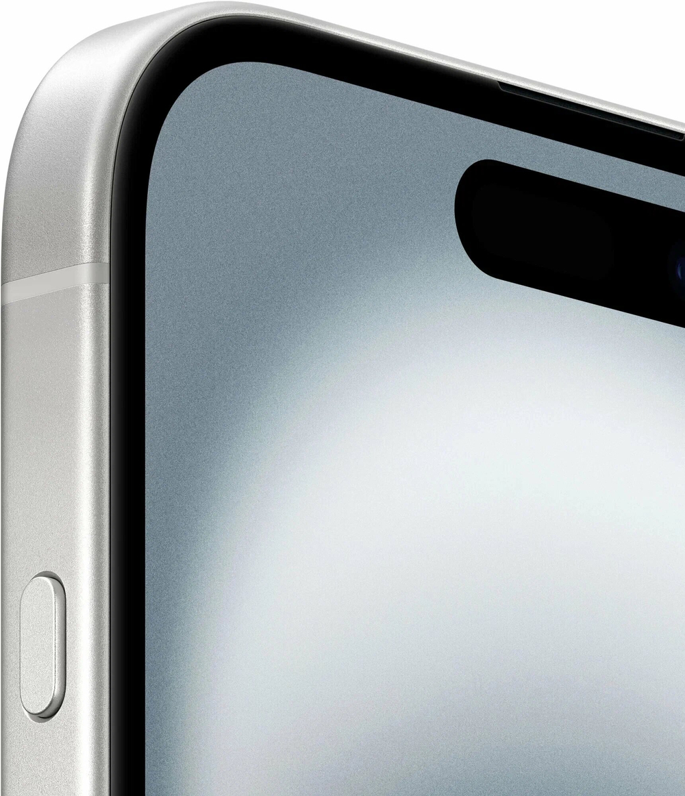Смартфон Apple iPhone 16 Plus, OLED-экран, 6.7", 128ГБ, белый, nanoSIM+eSIM