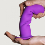 Фаллоимитатор Adrien Lastic Hitsens 3 (18,2×4,3 см), лиловый