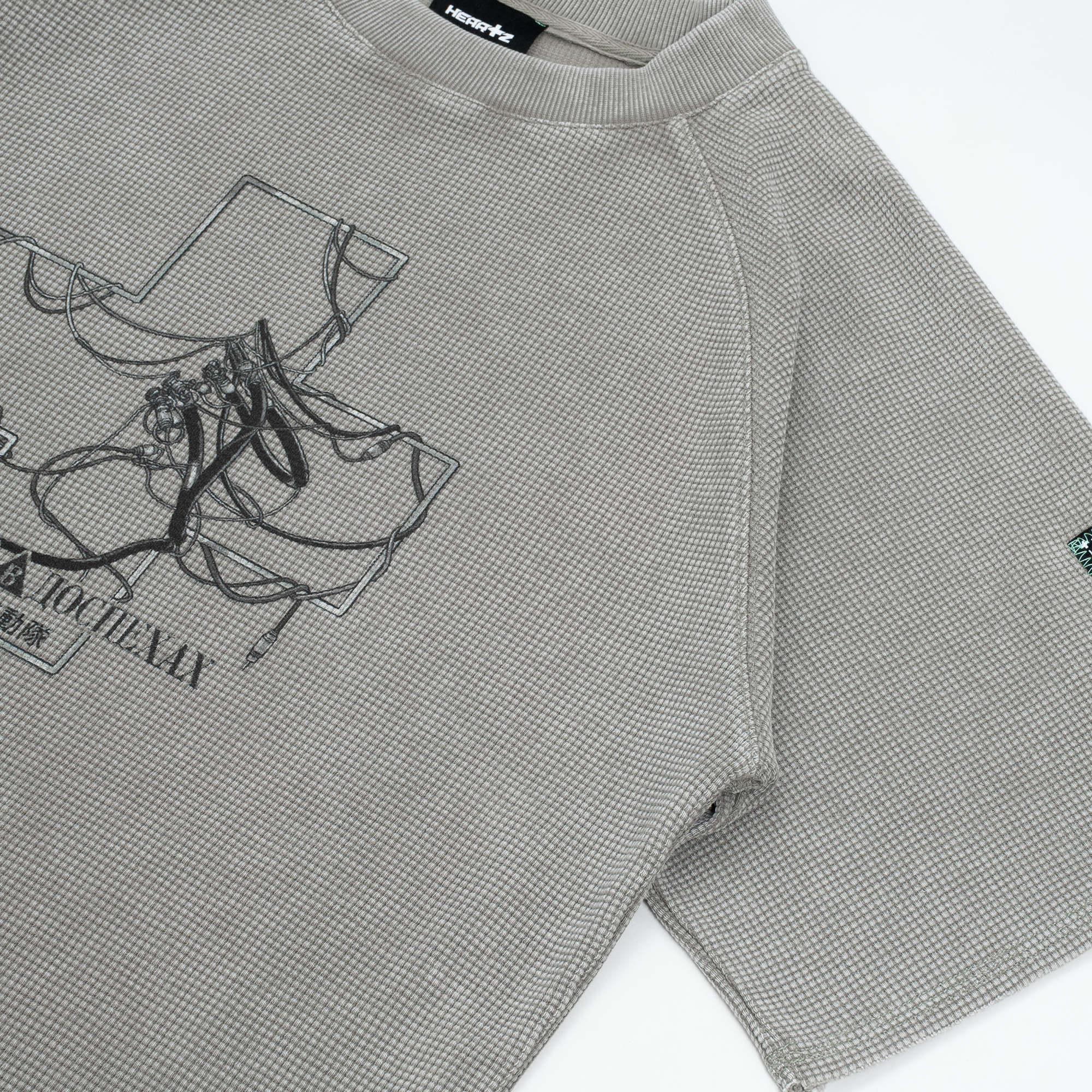«Ghosted» GITS Waffle T-Shirt