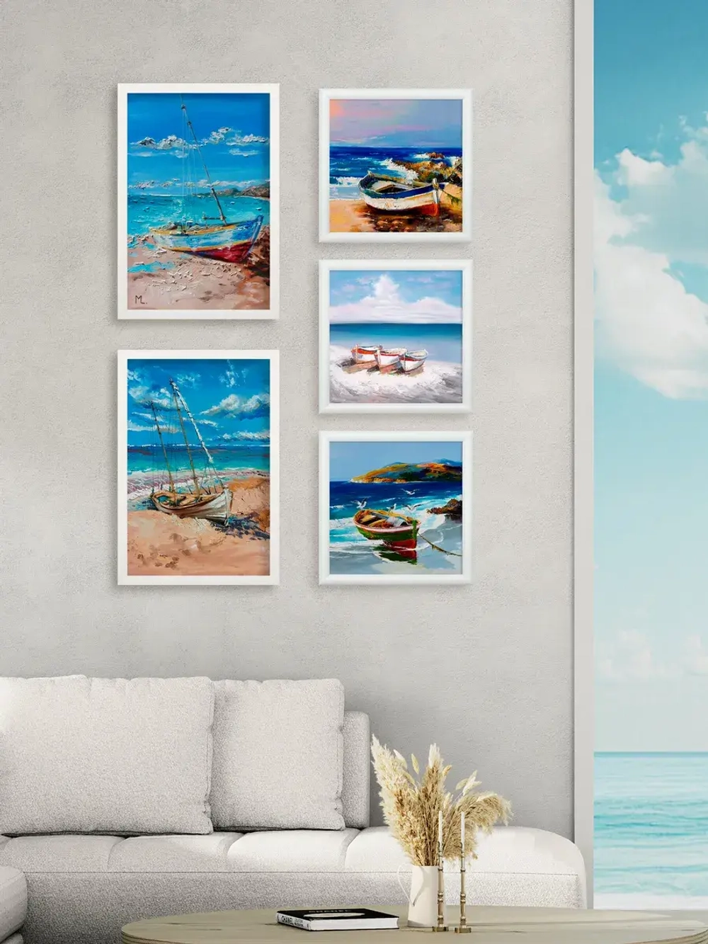 Картина на стену для интерьера на холсте 33*48 см