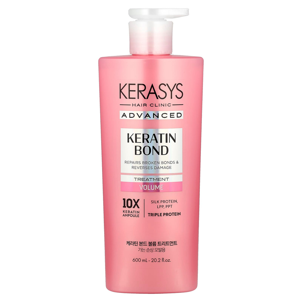 Kerasys, Advanced, Keratin Bond Treatment, Volume, 600 мл (20,2 жидк. Унции)