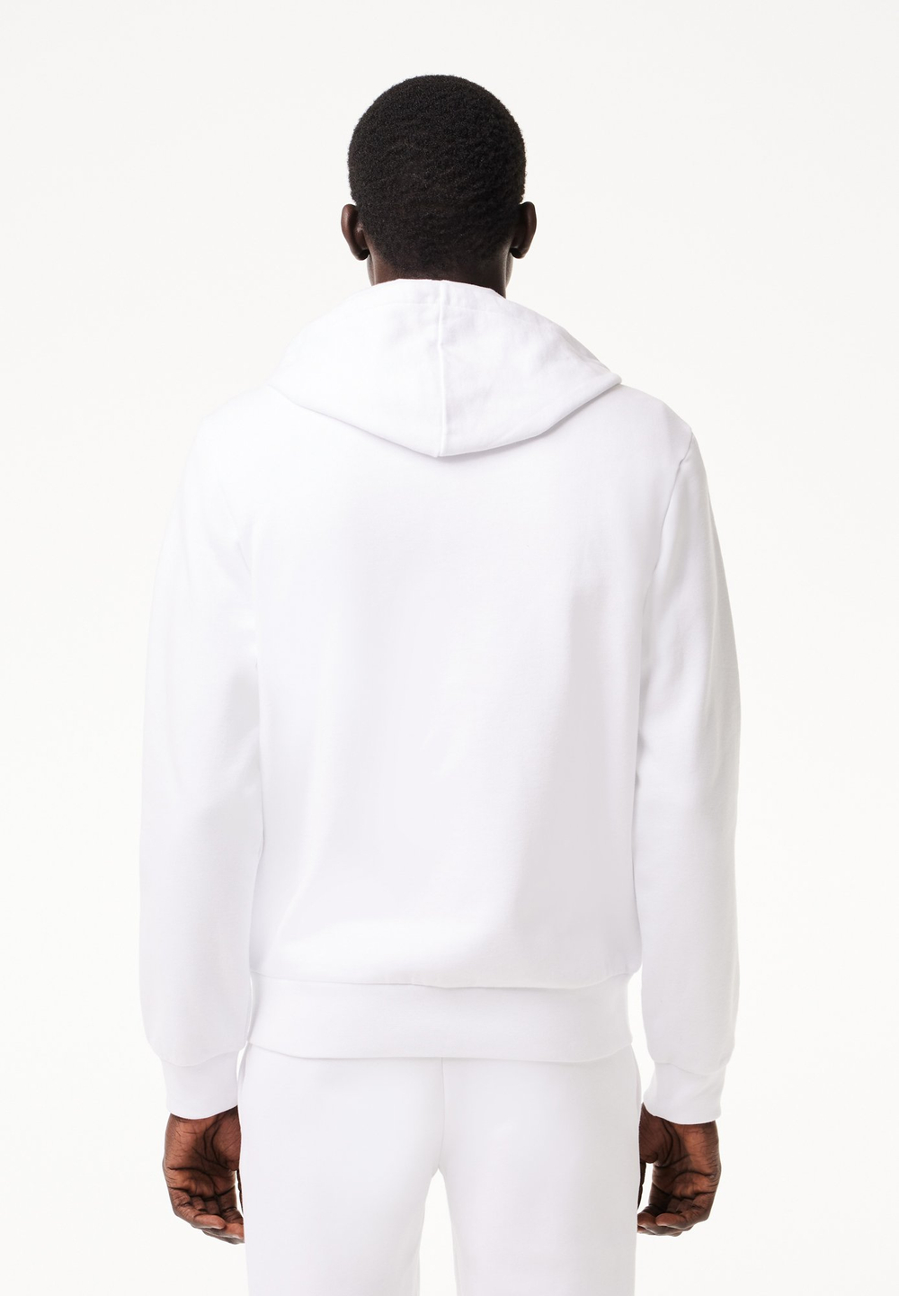 Lacoste Толстовка на молнии - Белый