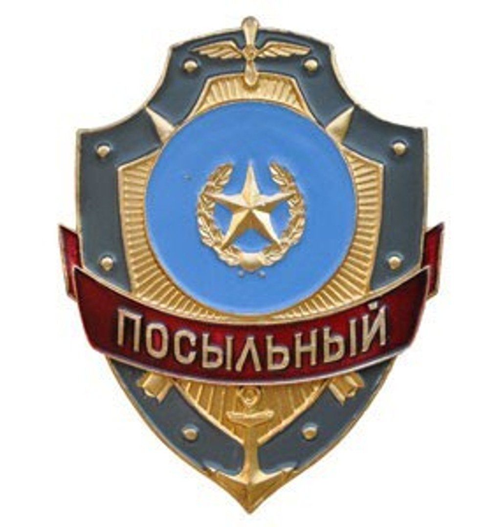 Нагрудный знак Посыльный