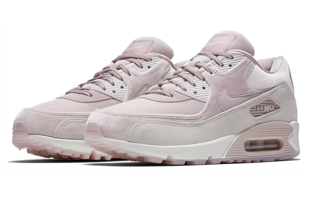 Кроссовки Nike Air Max 90 Velvet Particle Rose (Женская размерная сетка)
