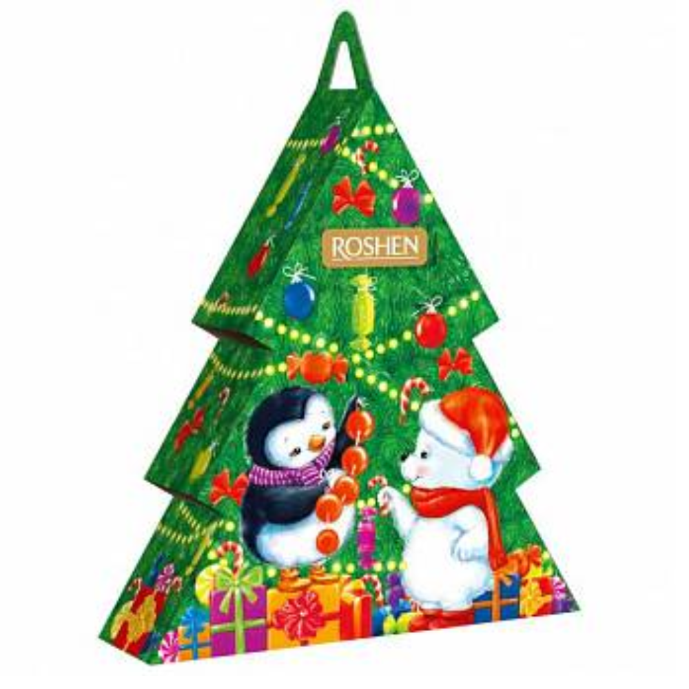 Новогодний подарок Roshen Новогодняя Ёлка 374 гр