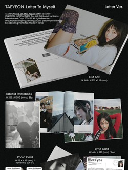 Альбом TAEYEON - Letter To Myself 6th Mini Album LETTER Version