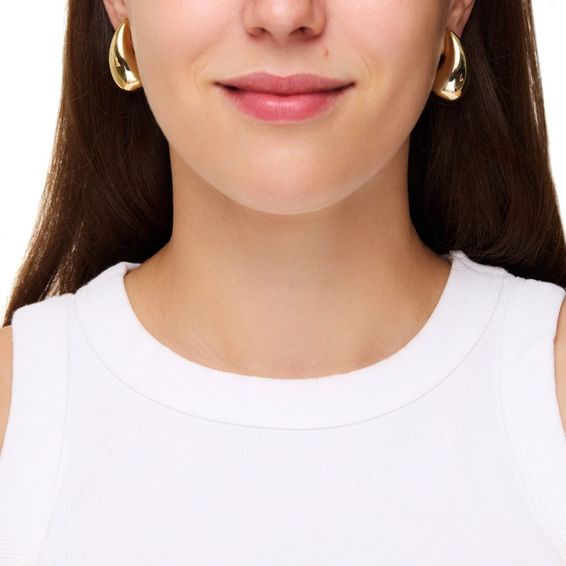 Серьги Летние Капли – Золото