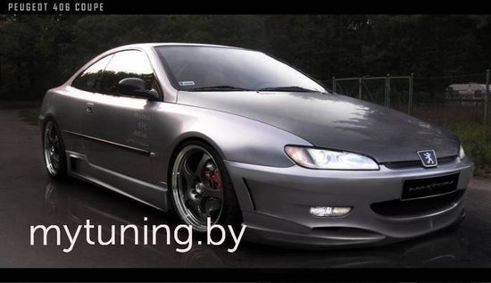 Передний бампер maxton Design для Peugeot 406 купе
