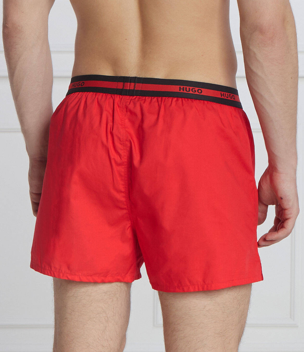 Трусики-боксеры 2шт. Hugo Bodywear - красный(50497686)