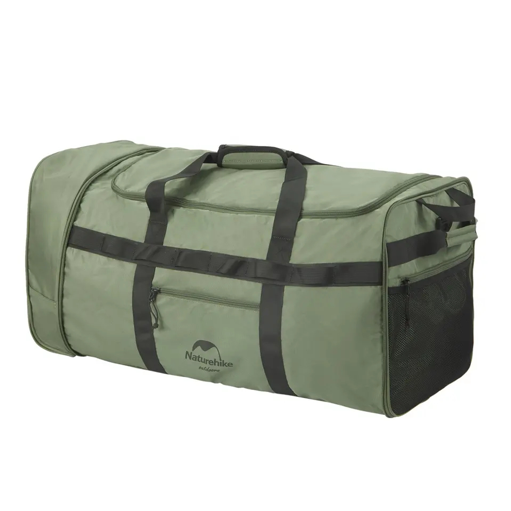 Сумка-тележка Naturehike NH21LX003 XS03 складная туристическая 88 л, артикул NH21LX003-AGR, цвет Зеленый