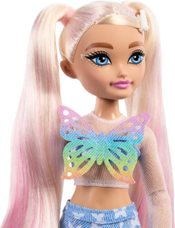 Кукла Barbie Dream Besties Малибу на роликах JFX96