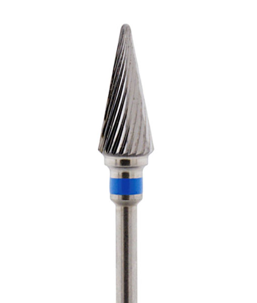 EDENTA 5970.060HP Твердосплавная фреза 70 HP 104, d 6 мм, насечка простая стандартная, форма конус
