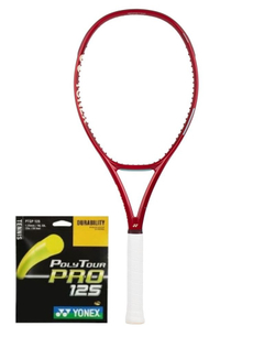 Теннисная ракетка Yonex Vcore 98 Tour Ruby Red (310g) + Струны