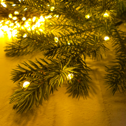 Гирлянда 1м Snake Light Капли Макро на черном проводе 400 ламп