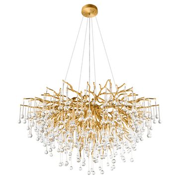 Подвесная люстра 20*G9 10377/1000 золото Drops LOFT IT